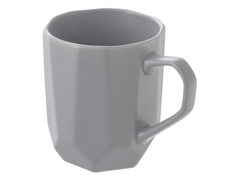 Кружка с гранями Amery, 310мл, черный матовый