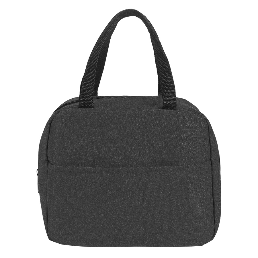 Термосумка EAT, серый меланж, 24 x 21 x 12 см, полиэстер 300D