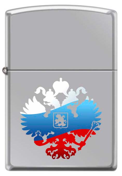 Зажигалка ZIPPO Двуглавый орёл ,250 RUSSIAN COAT OF ARMS