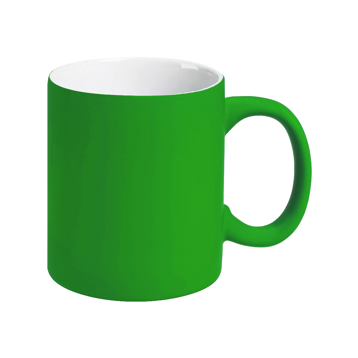 Кружка Bonn Soft, софт тач, зеленая-S