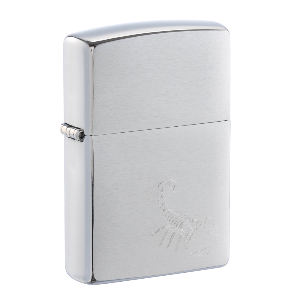 Зажигалка ZIPPO с покрытием Brushed Chrome ,29684