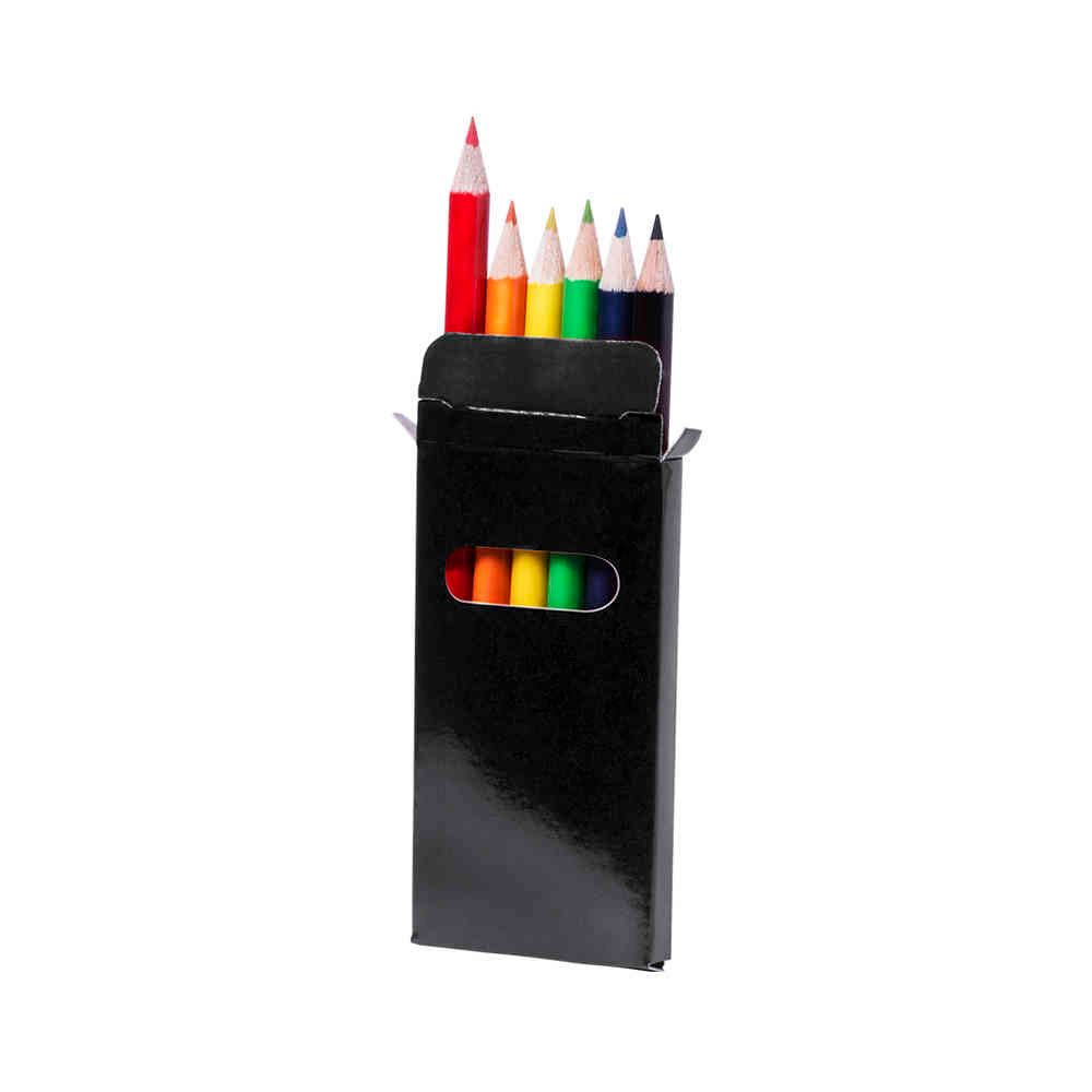 Набор цветных карандашей GARTEN (6шт.), зеленый, 5 x 9.3 x 0.8 см, дерево, картон