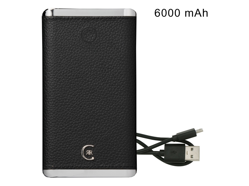 Портативное зарядное устройство Hamilton Black, 6000 mAh