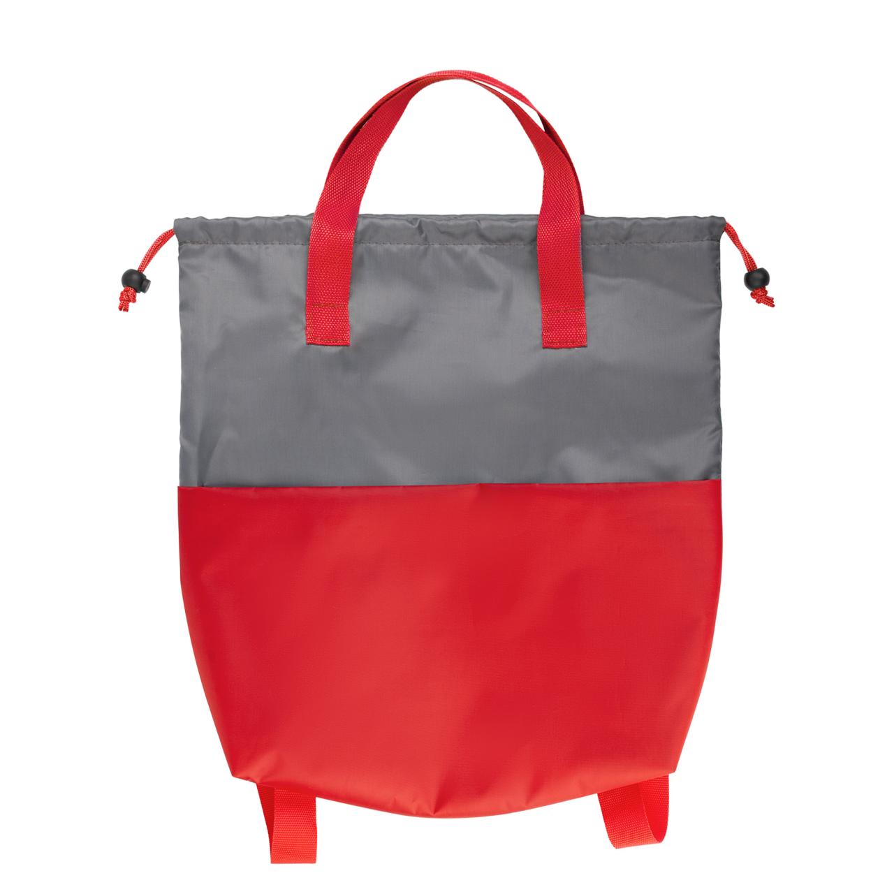 Сумка-рюкзак Carry, серый с бирюзовым