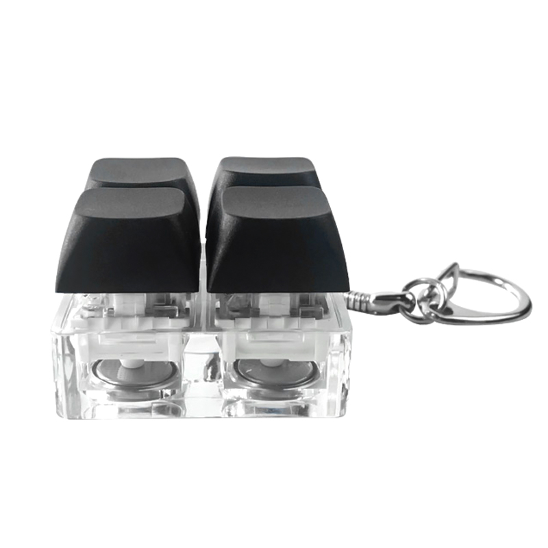 Брелок Press Anti Stress с LED подсветкой, черный